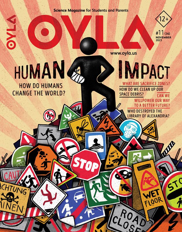 The cover of oyla human impact.