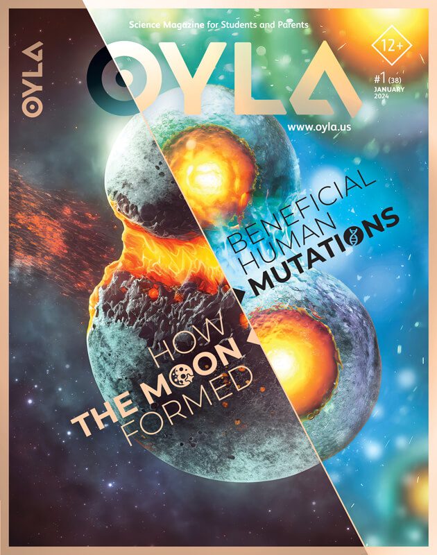The cover of ovla - the moon formed.