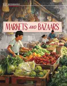 Opening page of “Markets and Bazaars” in OYLA 12+, Vol. 8, Issue 8